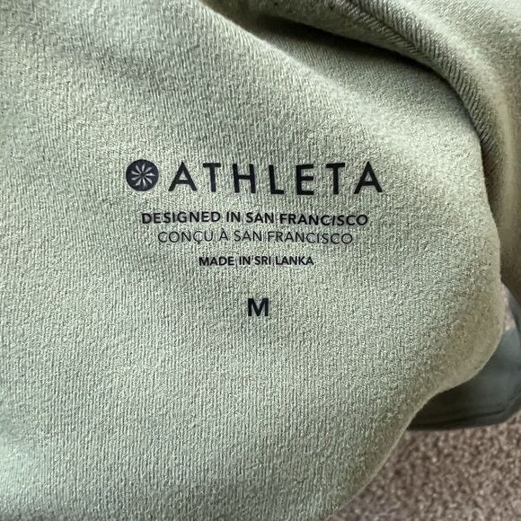 ATHLETA Conscious Crop A-C Sports Bra Top Razorback M - Picture 3 of 5